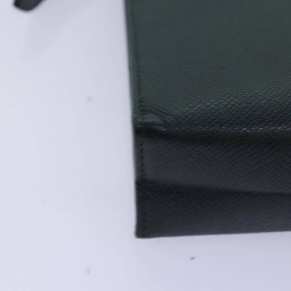 LOUIS VUITTON Taiga Pochette Voyage MM Clutch Bag Epicea LV Auth 75171 - Picture 14 of 16